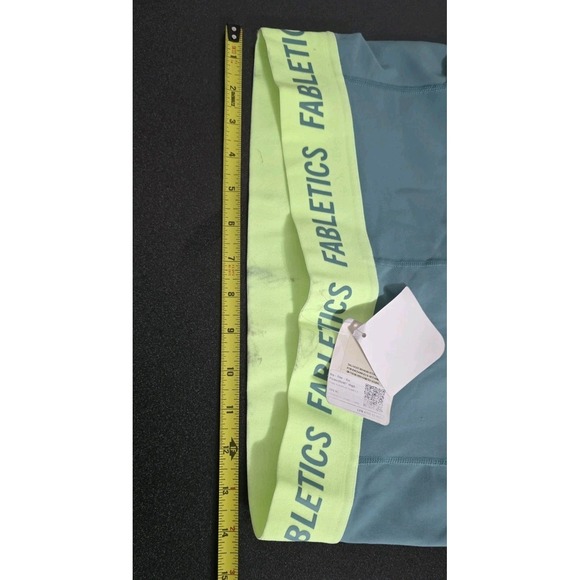 NWT Fabletics Oasis High Rise Ribbed Legging On The Go Fusion Active 3pc Sz L - Picture 10 of 15
